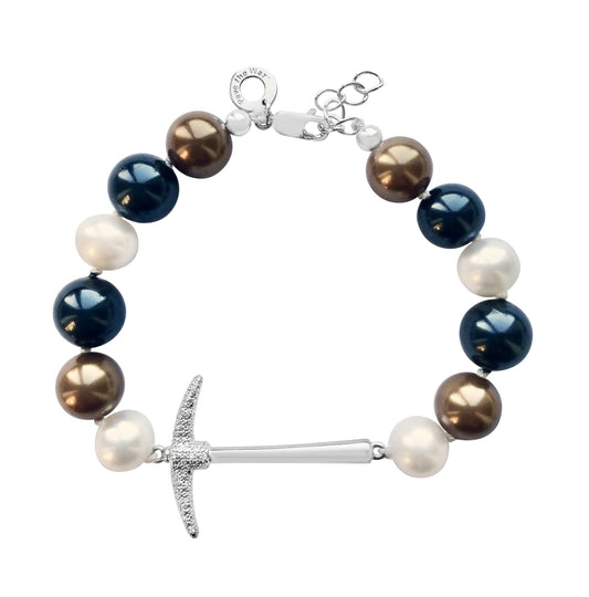 Mixed Pearl Pick Leadership Bracelet