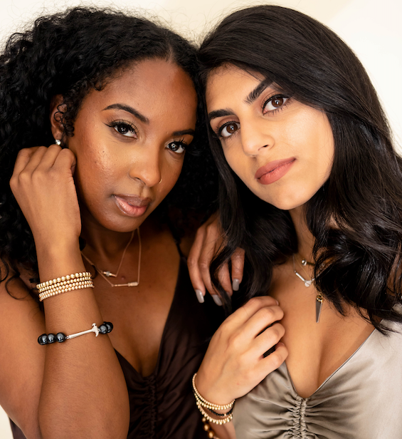 Black Pearl Hammer Home Your Message Bracelet