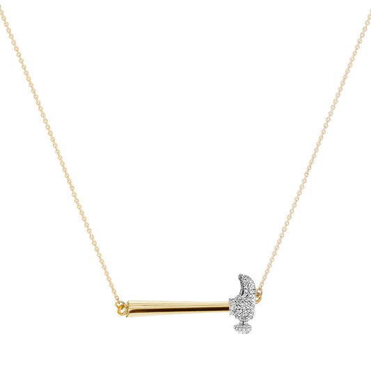 Hammer Home Your Message Necklace